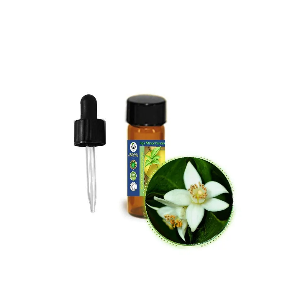 100% Pure Neroli Essential Oil 3.7ml - Citrus Aurantium, Aromatherapy, Skin Care & Massage