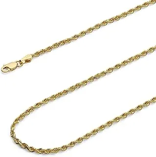 14K Solid Gold Heavy Rope Chains - Luxurious Jewelry for Every Occasion