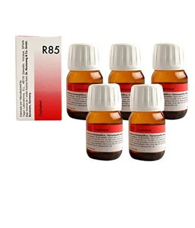 5-Pack Dr. Reckeweg R85 High Blood Pressure Drops - Reduce Hypertension Naturally