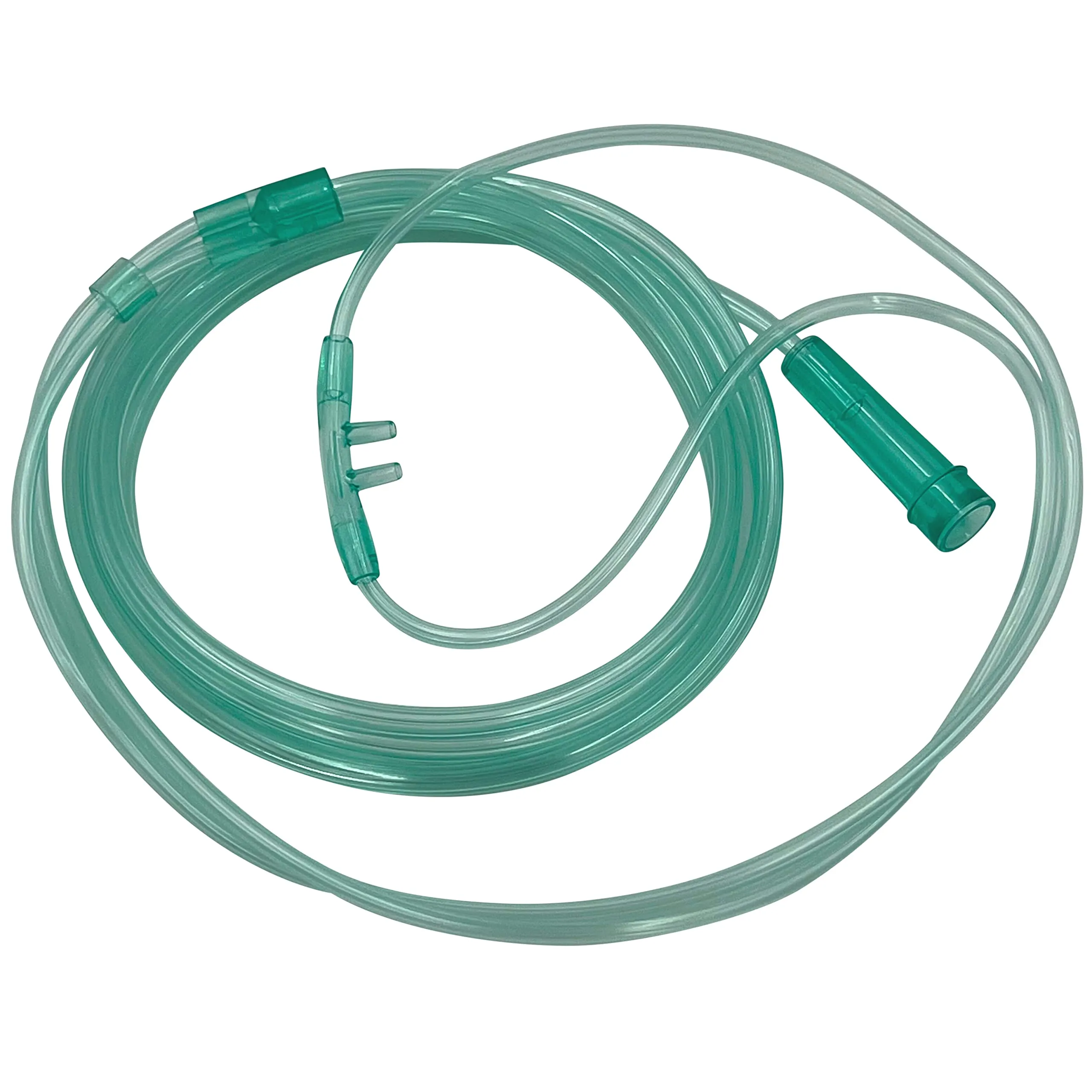 5pk Pediatric Oxygen Cannula with Soft Tabbed Nose Piece & 6.5Ft Crush Resistant Tubing