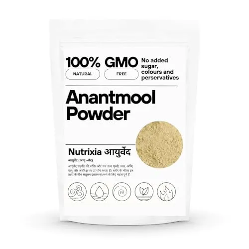 Aarna Anantmool Powder - 100% Natural Hemidesmus Indicus, 250 GMS, Vegetarian Ayurveda