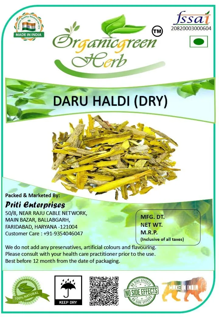 AARNA DARU HALDI - 800 Gms Berberis Aristata