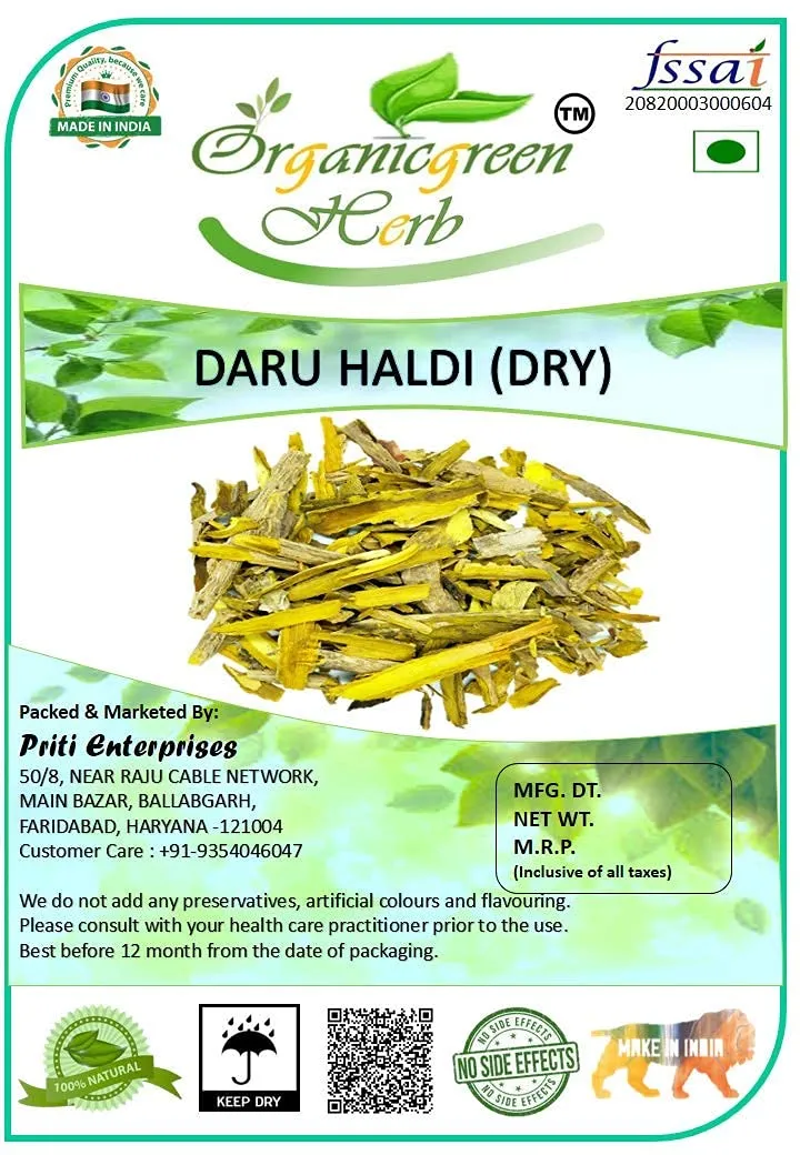 AARNA DARU HALDI 200g - 100% Pure & Natural Indian Berberry