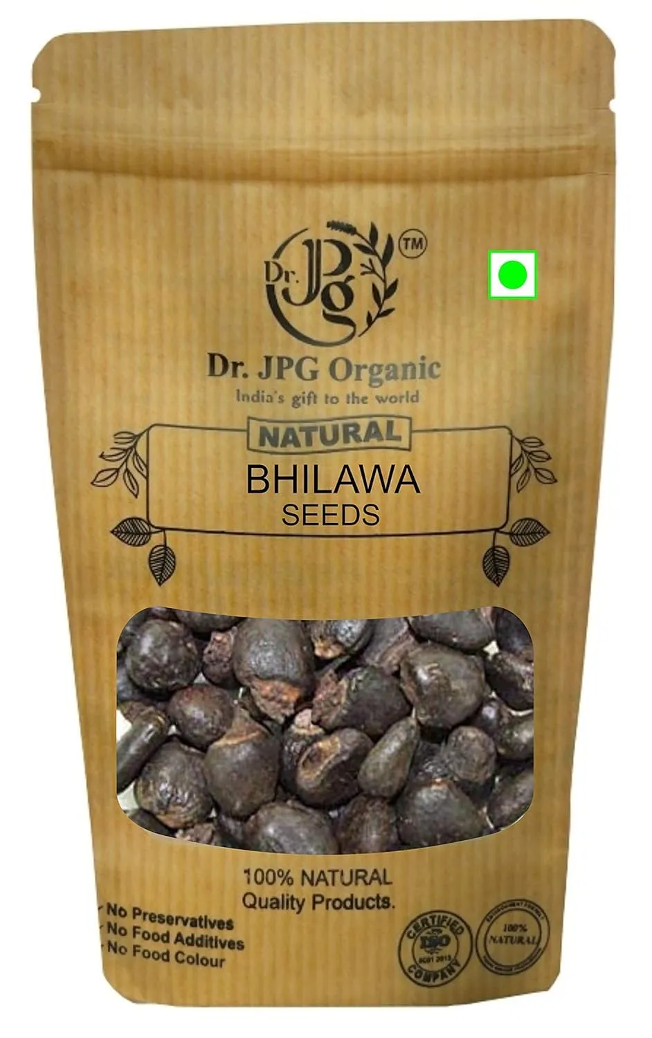 AARNA Natural Bhilawa Seeds 200g - Semecarpus Anacardium, No Additives, ISO & GMP Certified