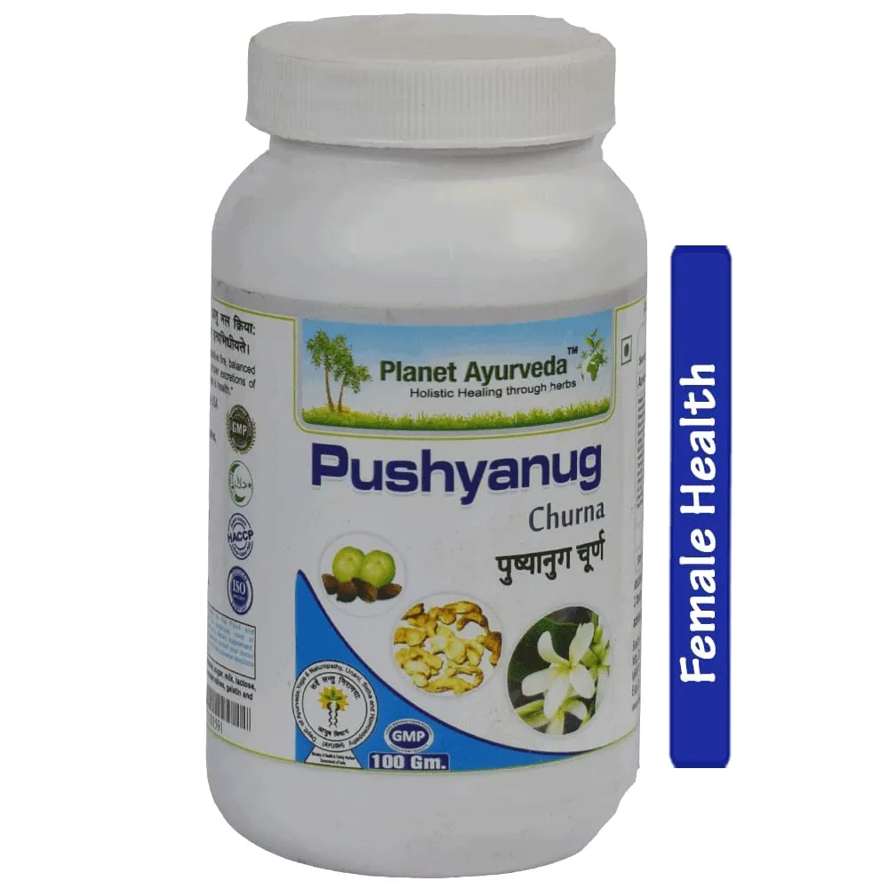 Aarna Pushyanug Churna 100GM - Herbal Wellness Supplement for Women's Health