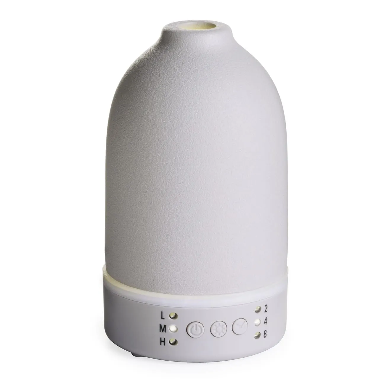 Airome Nebulizer Essential Oil Diffuser - Waterless Aromatherapy with LED Light & Auto Shut-Off