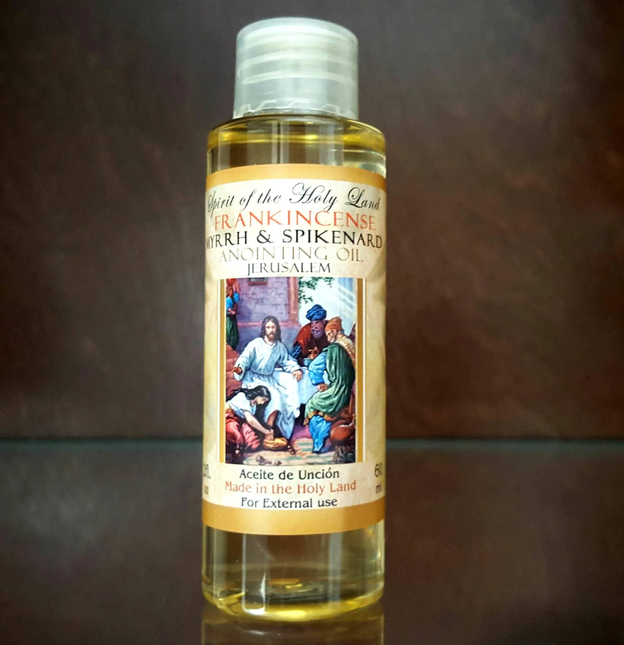 Anointing Oil from Israel - Frankincense Myrrh Spikenard, 2 fl oz - TALISMAN4U