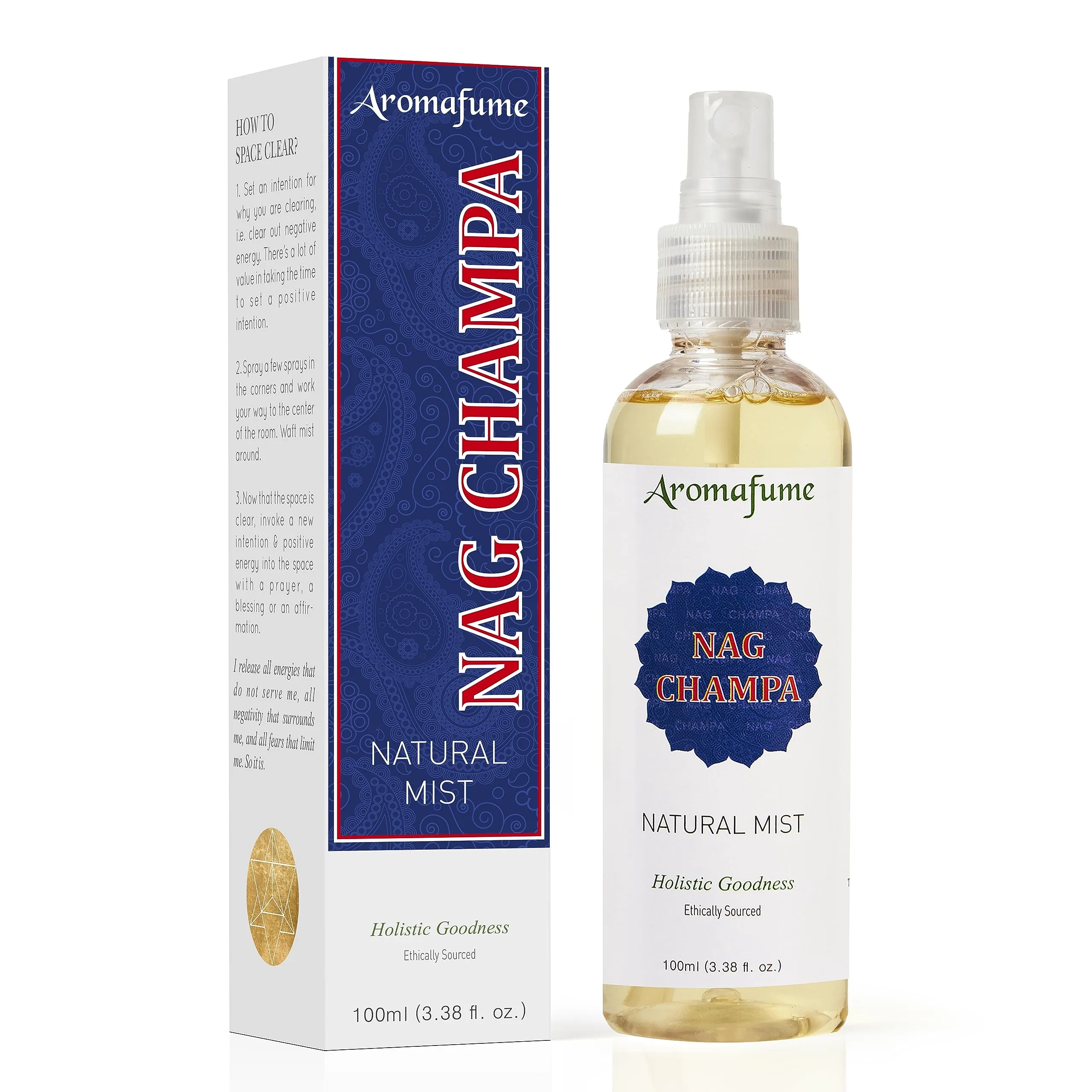 Aromafume Nag Champa Natural Mist Spray 100ml