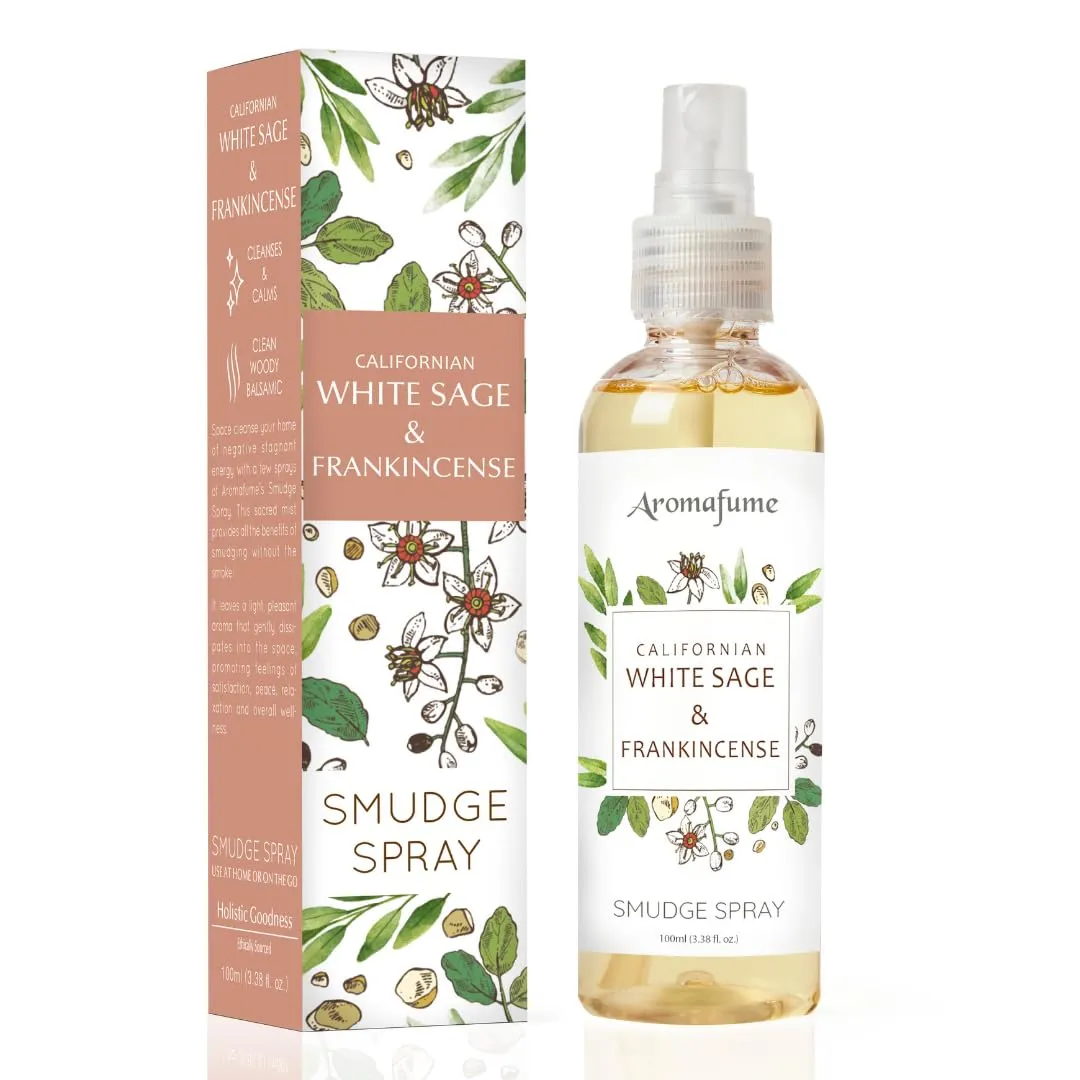 Aromafume White Sage & Frankincense Smudge Spray 100ml