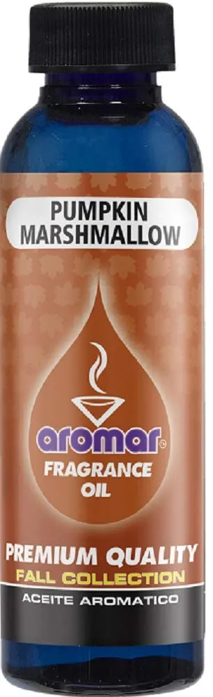 Aromar Aromatic Oil 2oz - Pumpkin Marshmallow Fragrance with Warm Cinnamon & Nutmeg