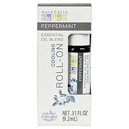 Aura Cacia Peppermint Roll-On