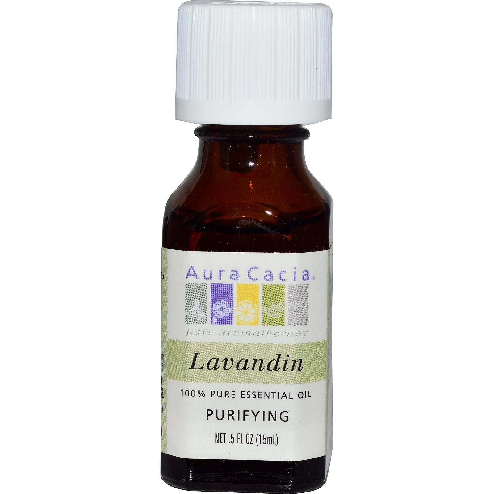 Aura Cacia Pure Lavandin Essential Oil 0.5 fl. oz.