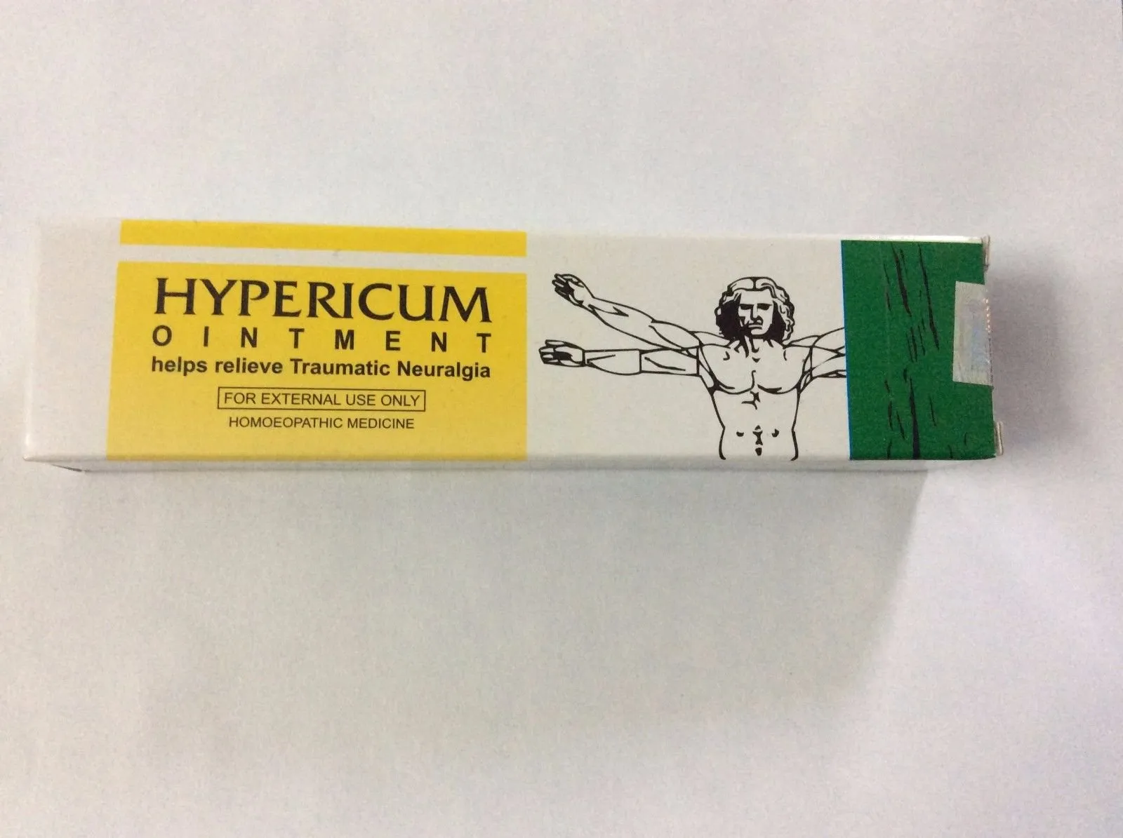 Bakson's Homeopathic Hypericum Ointment 25g for Skin Healing and Pain Relief