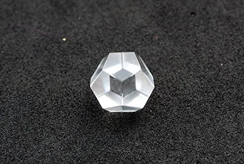 Beautiful Crystal Quartz Dodecahedron Gemstone - Natural Authentic Good Luck - Handcrafted Reiki