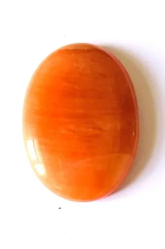 Beautiful Orange Aventurine Oval Cabochon Crystal for Healing, Wellness, Chakra Balancing