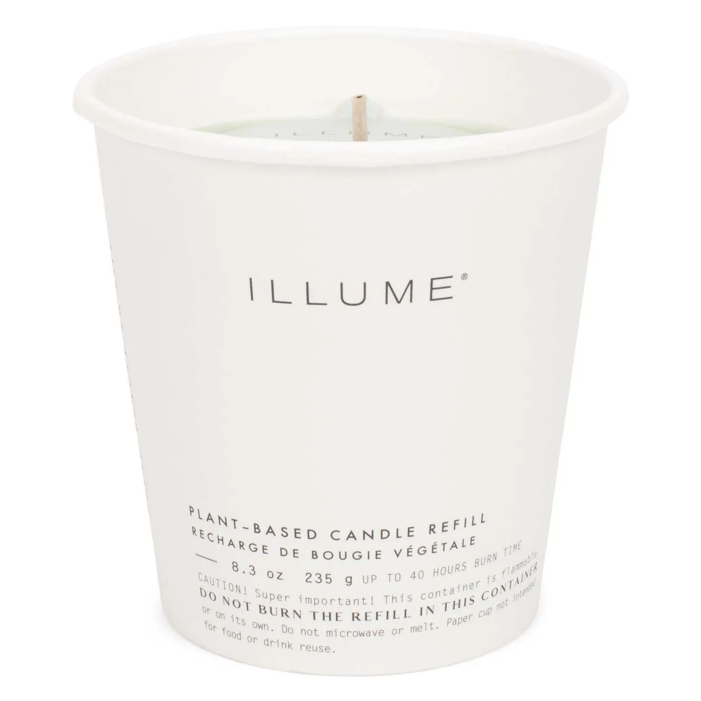 Beautifully Done Essentials Hinoki Sage Scented Candle Refill - 3.5' Vegan & Cruelty-Free