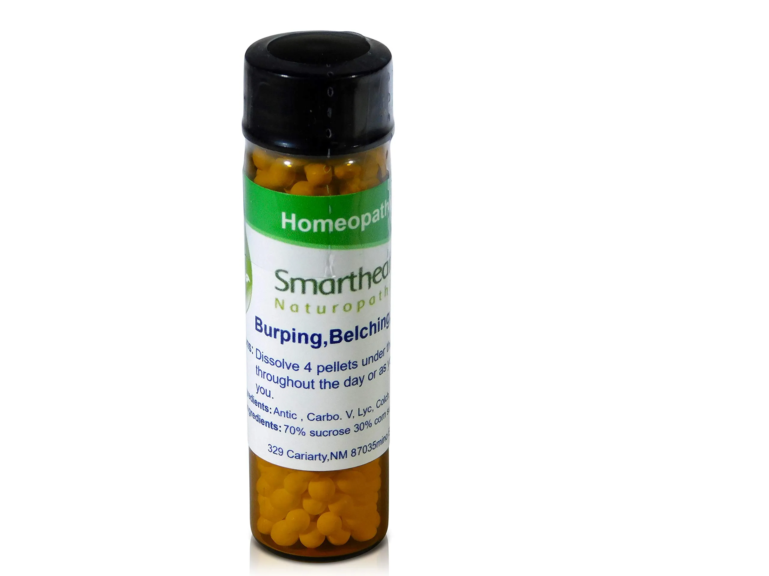 Belching, Burping, Hiccups Relief Homeopathic Formula - Smarthealth Natural Remedy