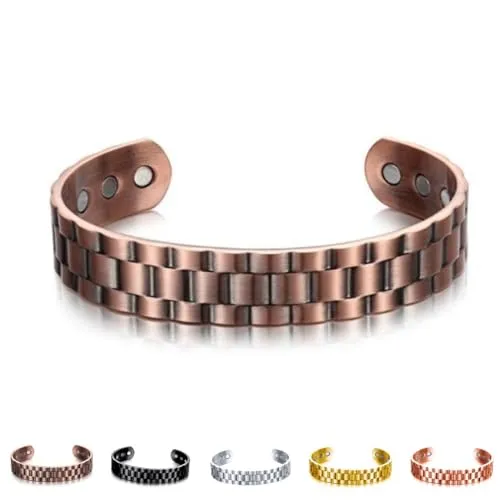 Biancat™ Prostapower Magnetic Copper Band - Antique Copper Adjustable Bracelet for Men