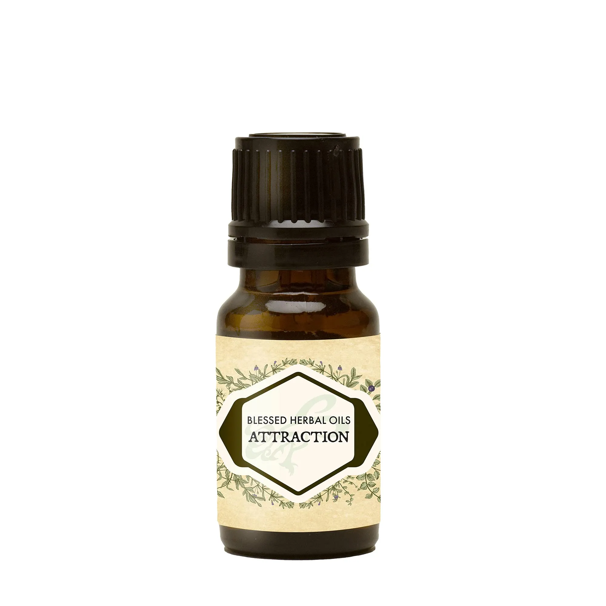 Blessed Herbal Attraction Oil - Patchouli & Lavender Blend, 8 ml Dropper Bottle