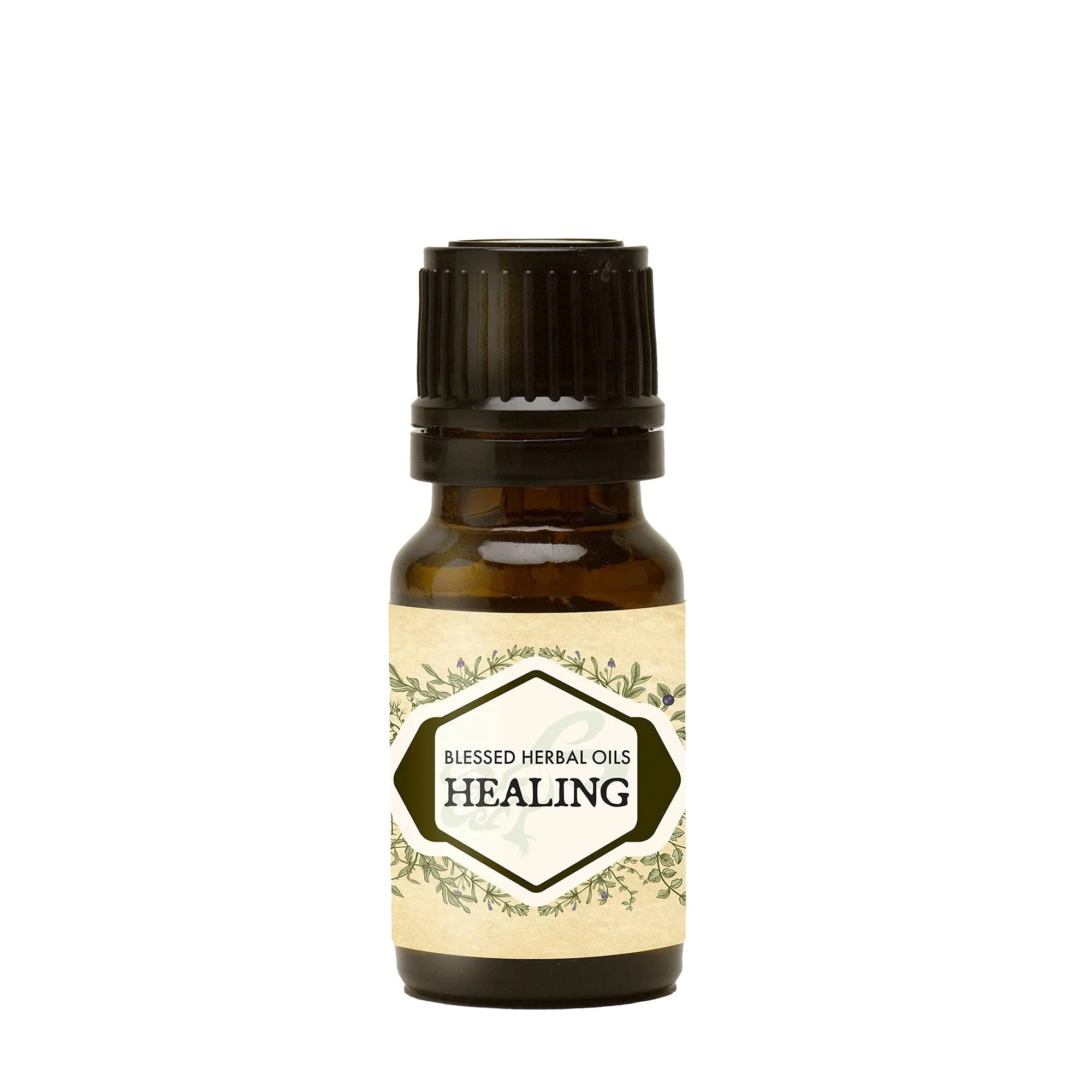 Blessed Herbal Healing Oil with Honeysuckle & Cedarwood Scent - 8 ml Dropper Bottle