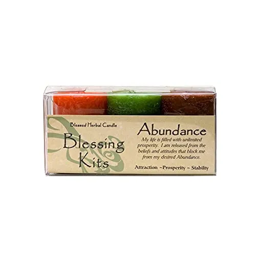 Blessing Kit - Abundance Votives for Unlimited Prosperity by Coventry Creations