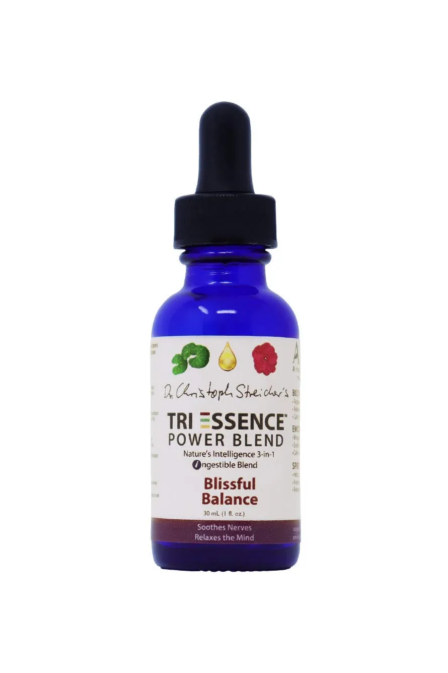 Blissful Balance Tri-Essence Power Blend 30mL - Herbal Extracts, Flower Essences & Essential Oils