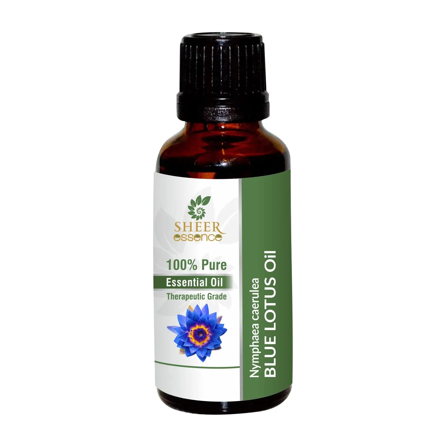 Blue Lotus Essential Oil 100% Pure Natural Therapeutic Grade Aromatherapy 30 ML