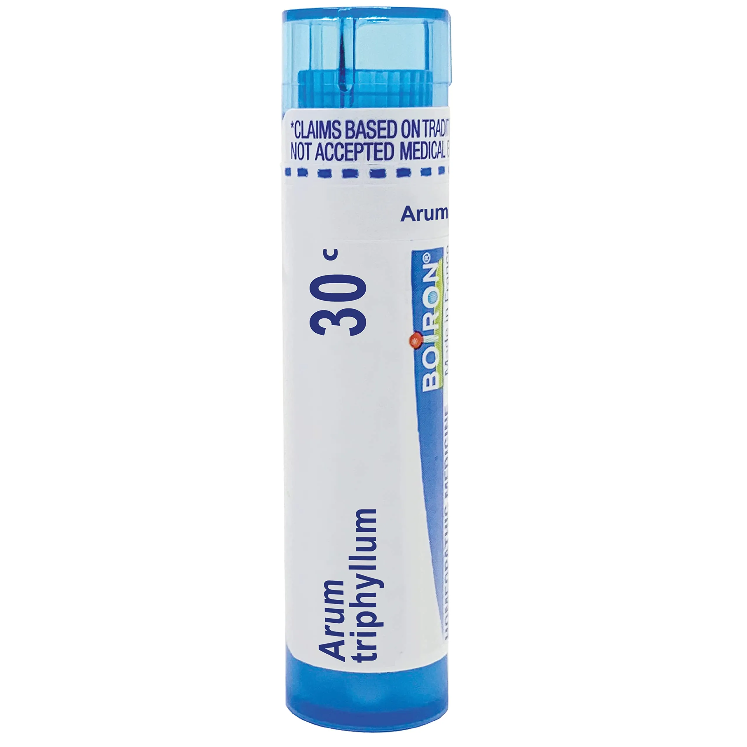 Boiron Arum Triphyllum 30C Homeopathic Medicine for Hoarseness, 80 Quick-Dissolving Pellets