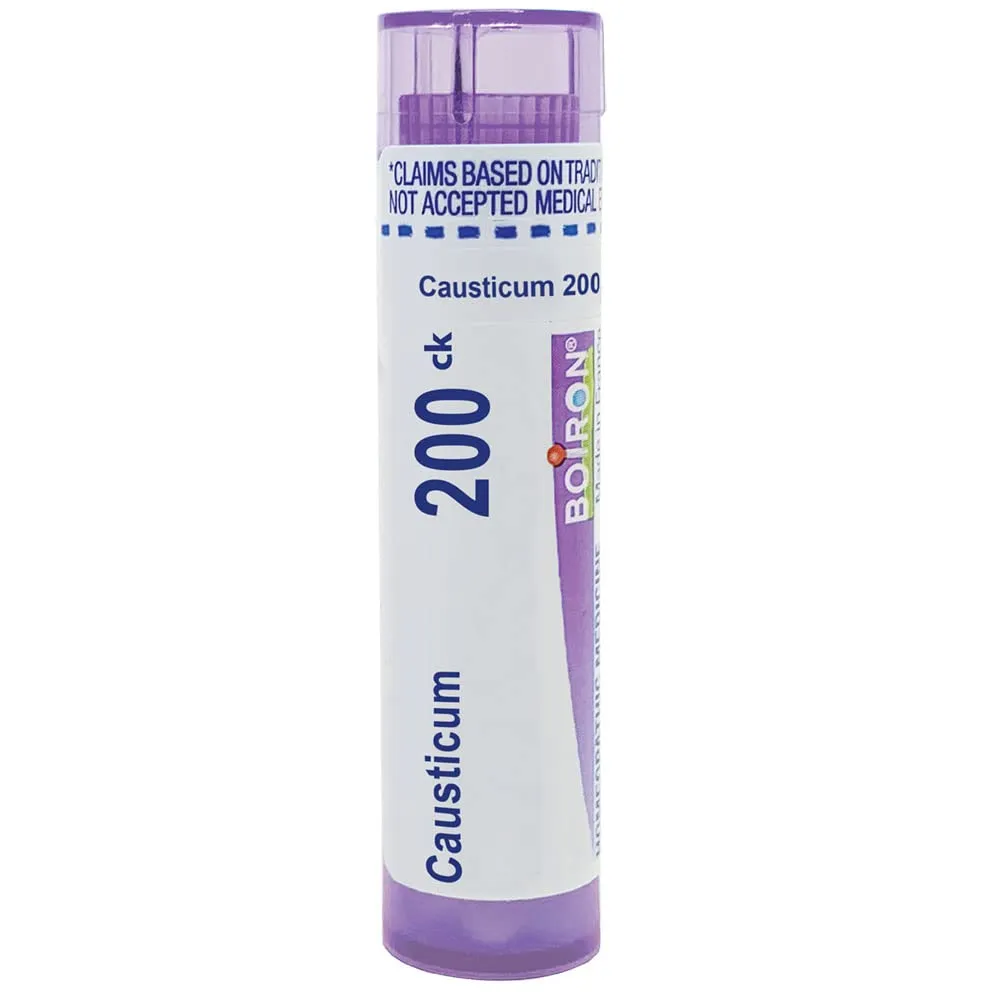 Boiron Causticum 200CK Homeopathic Medicine for Bed-Wetting & Bladder Incontinence, 16 Count