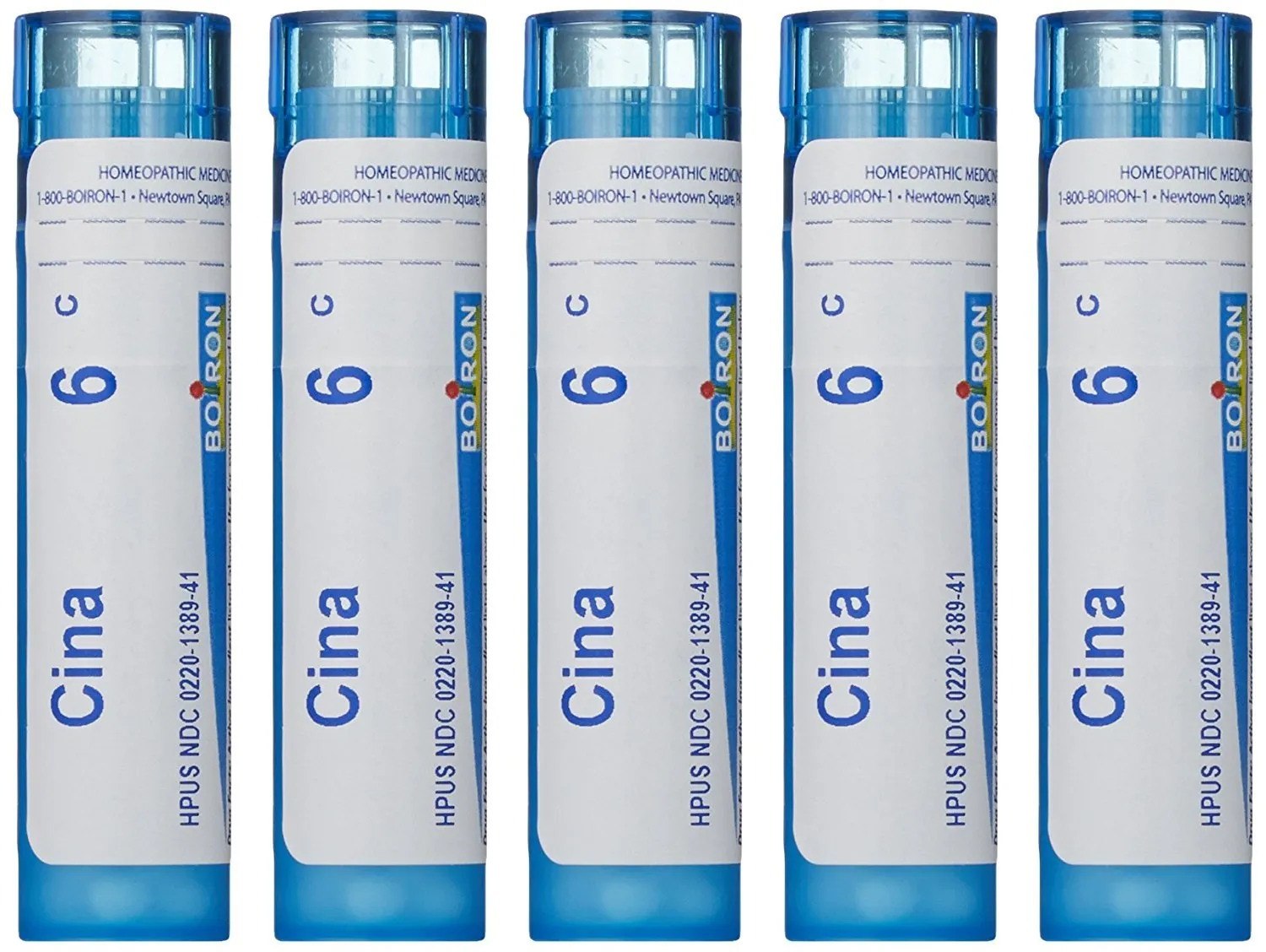 Boiron Cina 6C Homeopathic Medicine for Children's Nervousness, Irritability & Sleeplessness