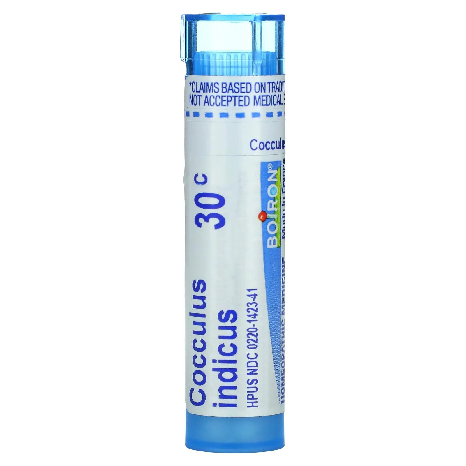 Boiron Cocculus Indicus 30C 80 Pellet - Homeopathic Motion Sickness Relief, Natural Ingredients