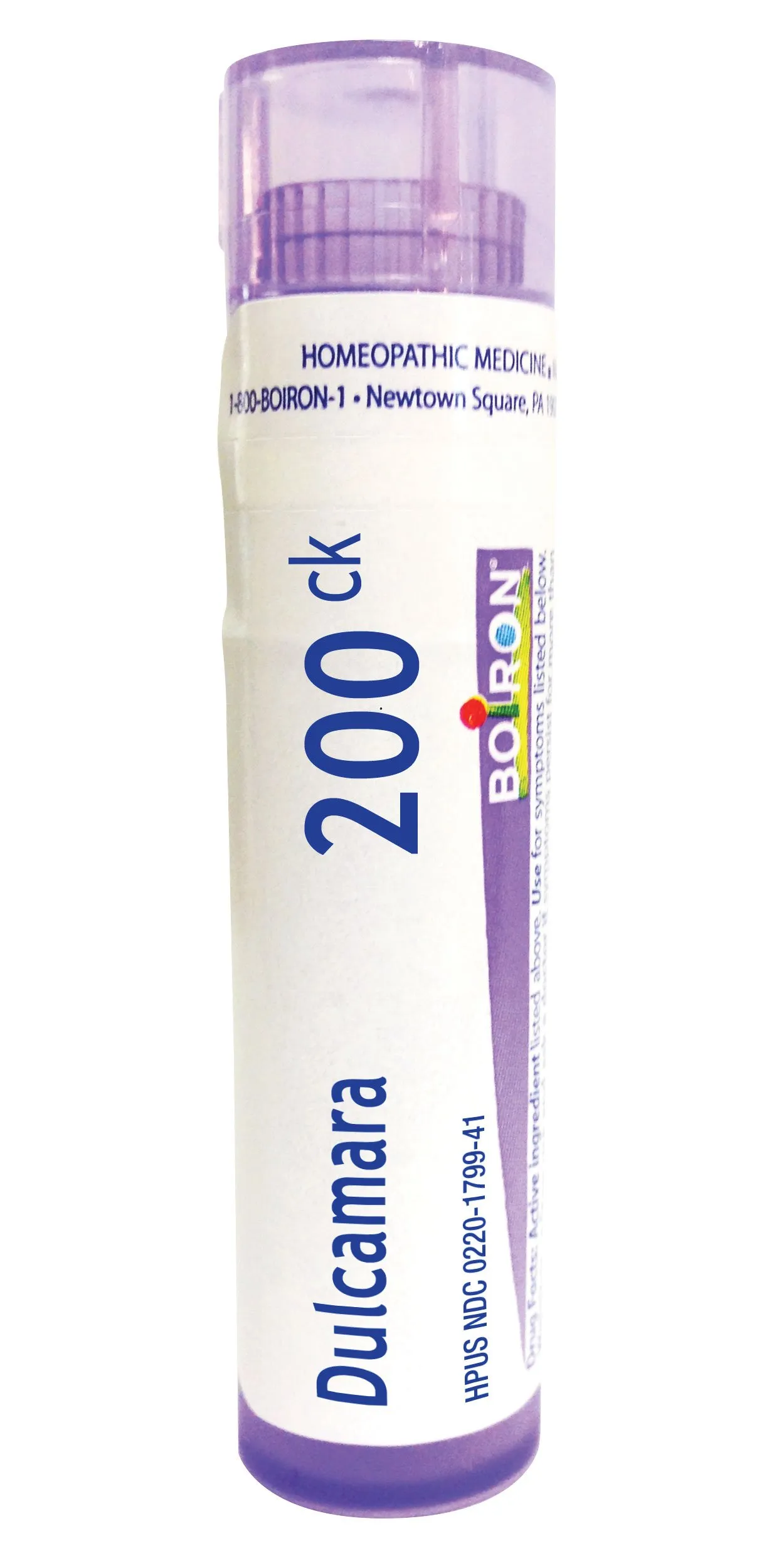 Boiron Dulcamara 200Ck Homeopathic Medicine for Joint Pain - 80 Quick-Dissolving Pellets