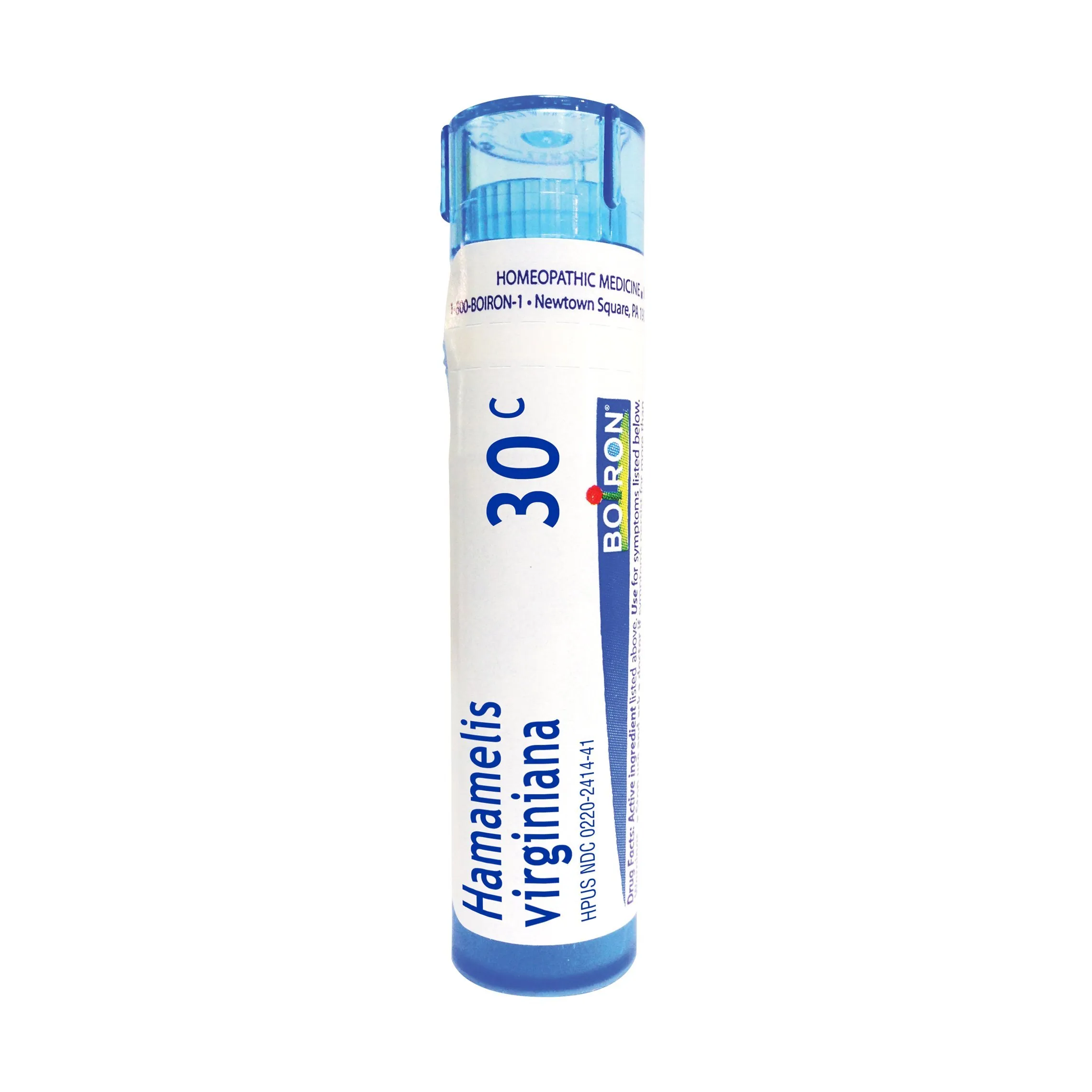 Boiron Hamamelis Virginiana 30C for Hemorrhoids, 80 Quick-Dissolving Pellets, Homeopathic Relief