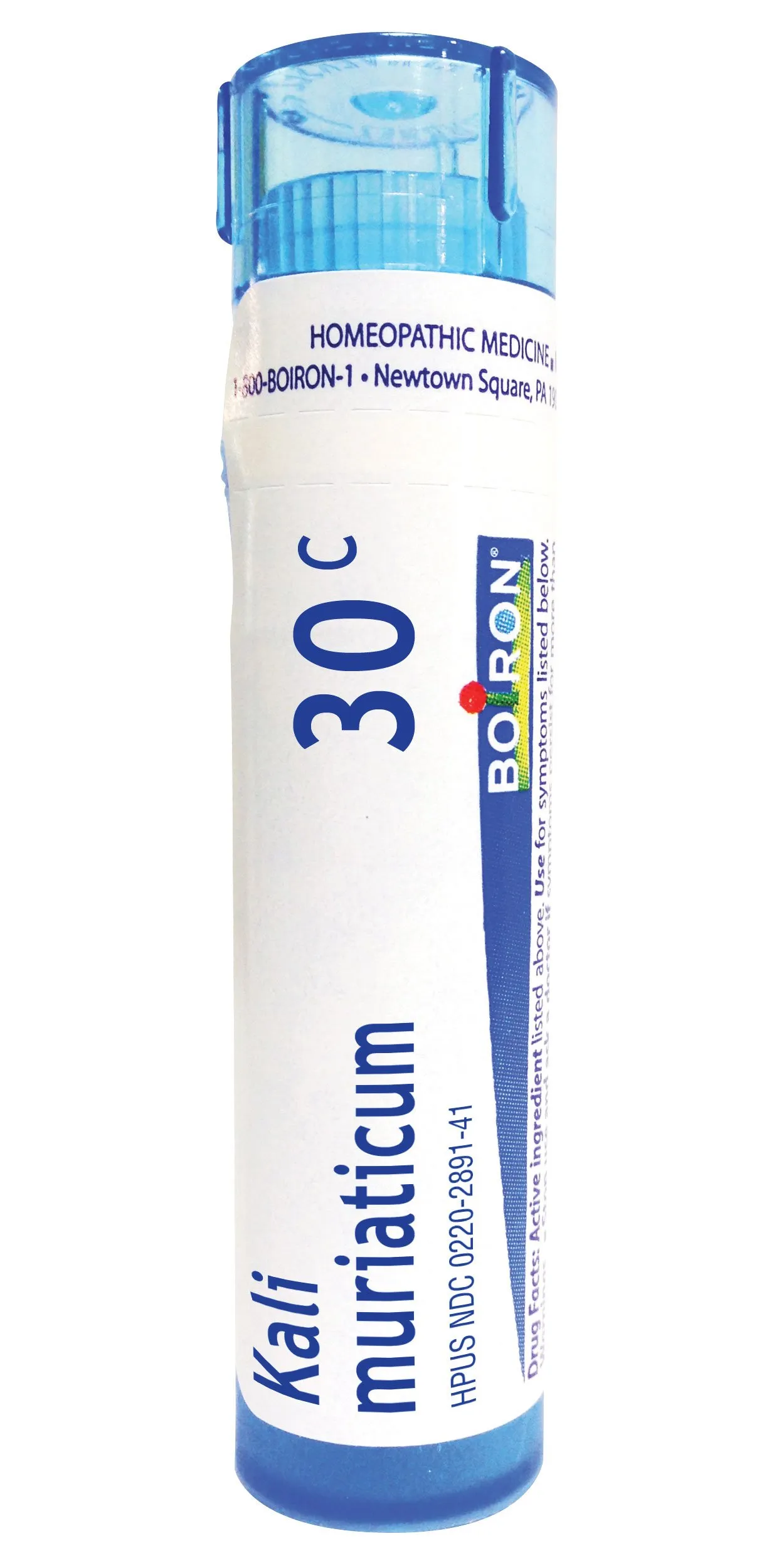 Boiron Kali Muriaticum 30C 80 Pellets - Homeopathic Relief for Nasal Congestion