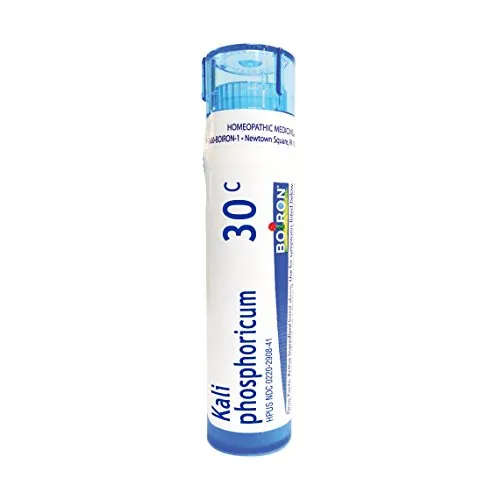 Boiron Kali Phosphoricum 30C - 80 Pellets - Homeopathic Headache Relief Medicine