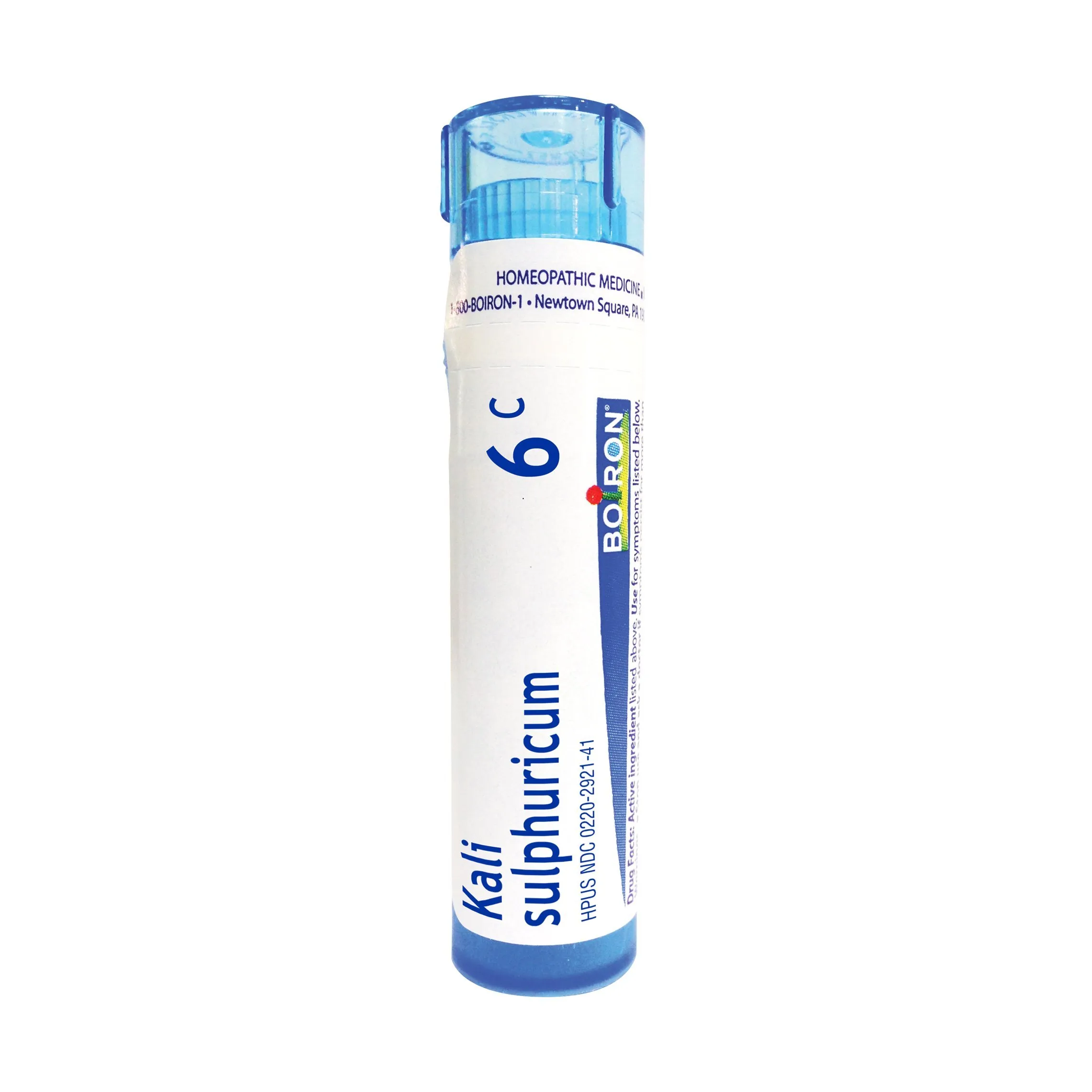 Boiron Kali Sulphuricum 6C, 80 Quick-Dissolving Pellets for Non-Drowsy Cold Relief