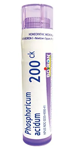 Boiron Phosphoricum Acidum Homeopathic Medicine for Concentration 200ck 80 Count Non-Drowsy