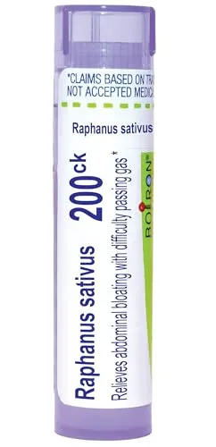 Boiron Raphanus Sativus 200CK Homeopathic Medicine for Abdominal Bloating - 80 Pellets