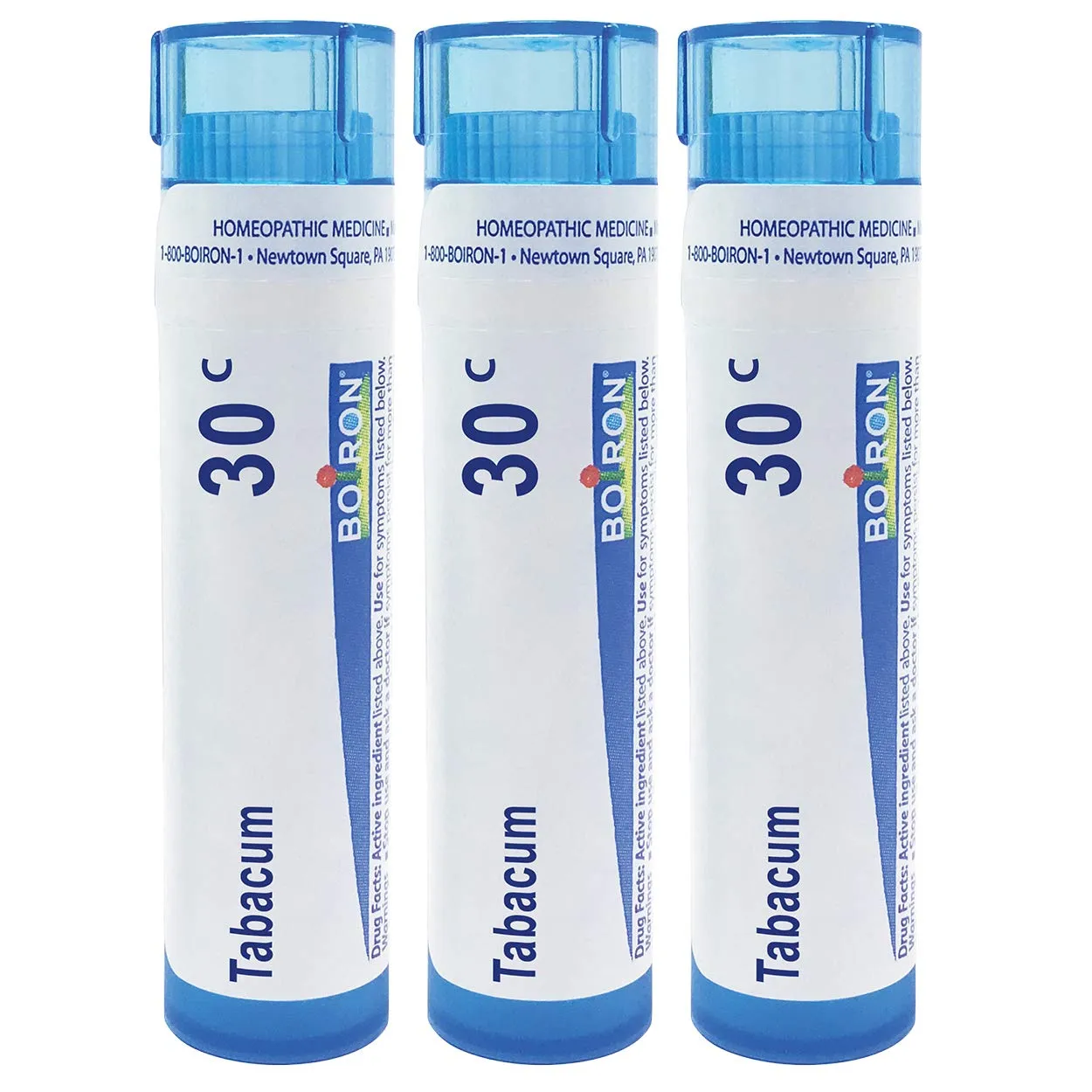 Boiron Tabacum 30c Homeopathic Motion Sickness Relief - Pack of 3 (240 Pellets)