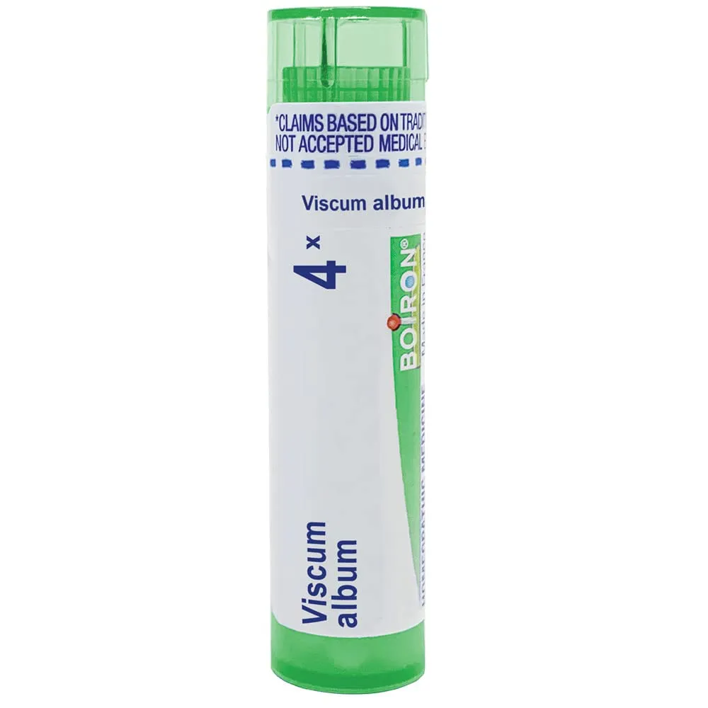 Boiron Viscum Album 4X Md 80 Pellets for Dizziness & Fatigue, Plant-Powered Relief