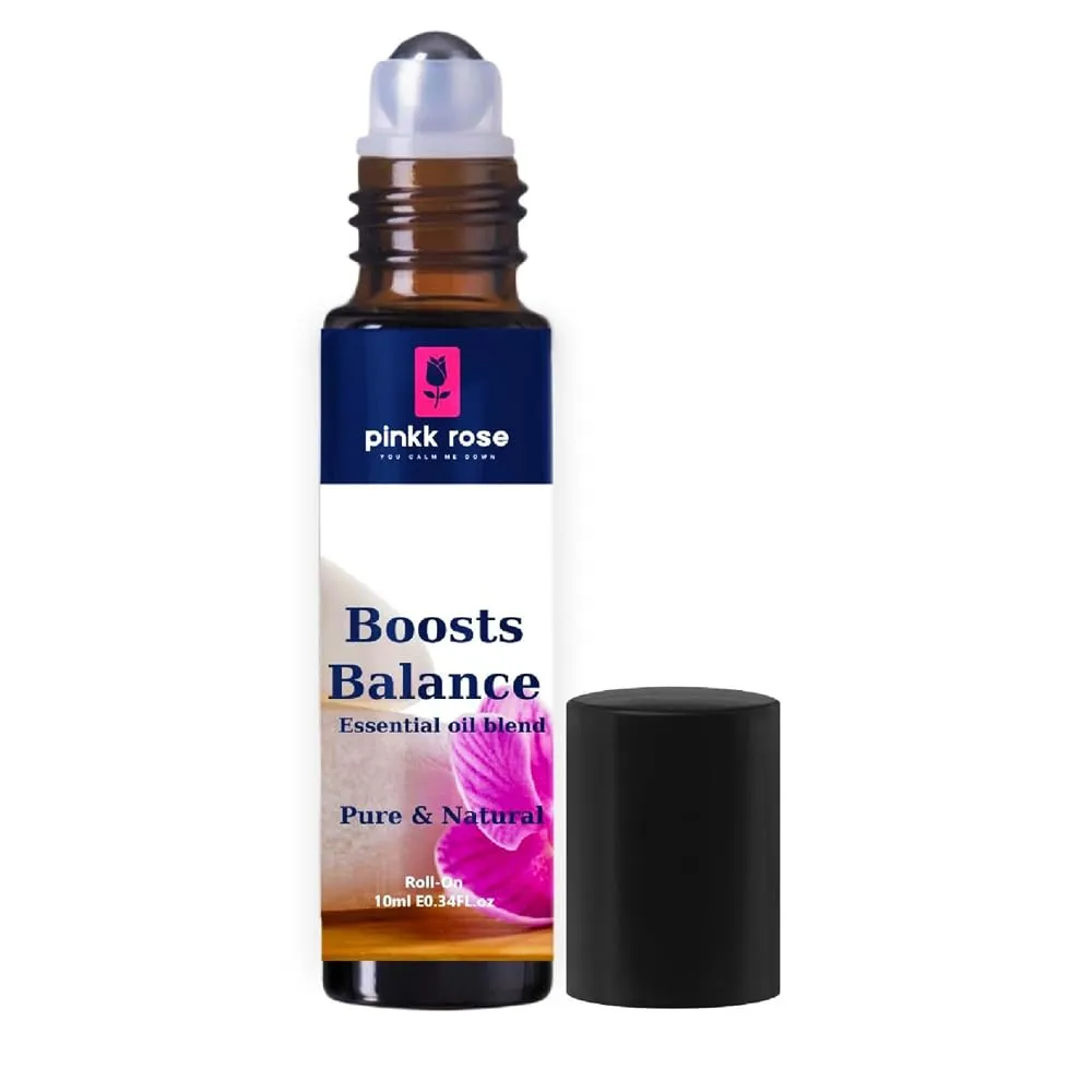 Boost Balance Roll On - Sandalwood & Jasmine - 100% Natural Aromatherapy Blend