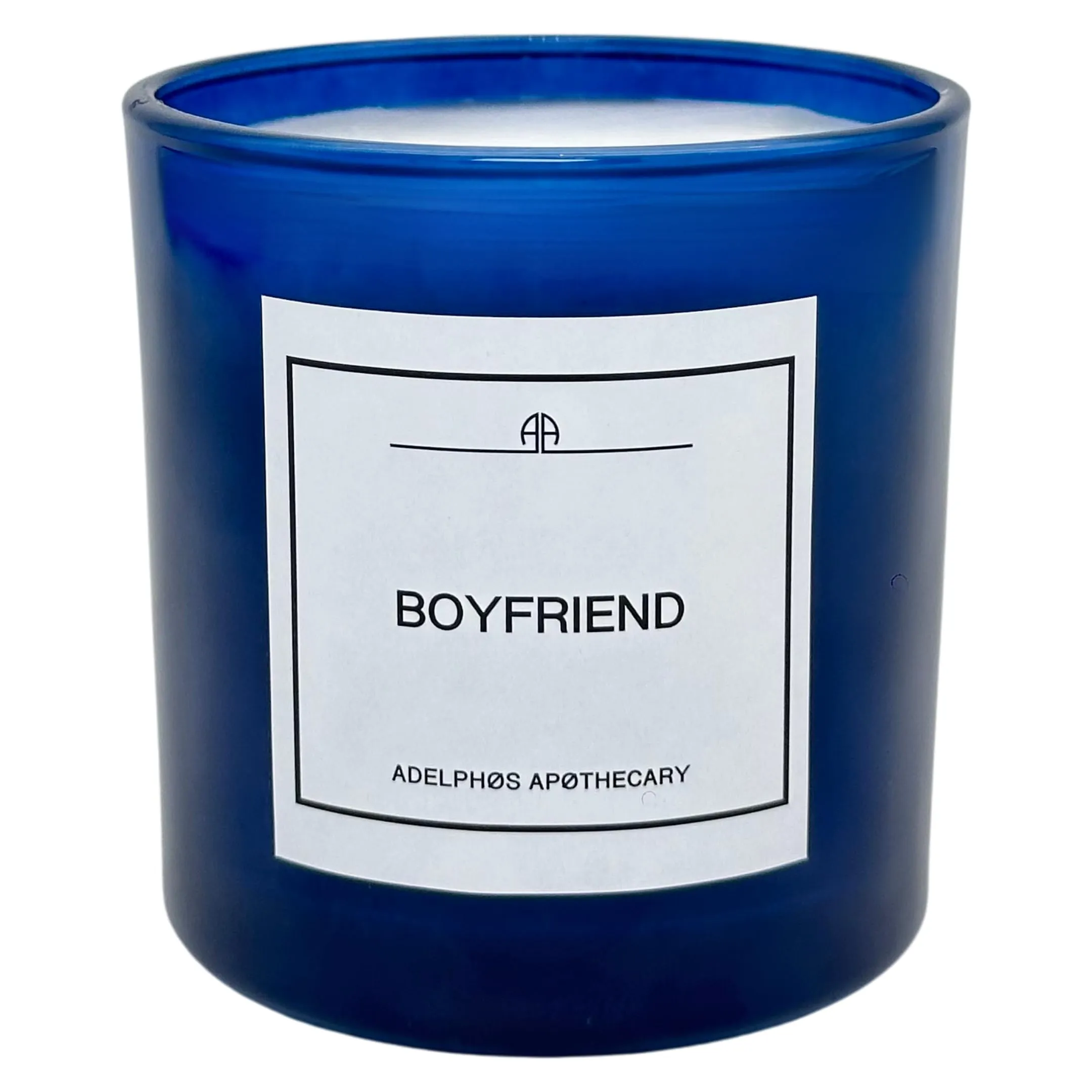 BOYFRIEND Scented Candle - 9 oz Sophisticated Soy Blend with Bergamot, Eucalyptus, Vetiver