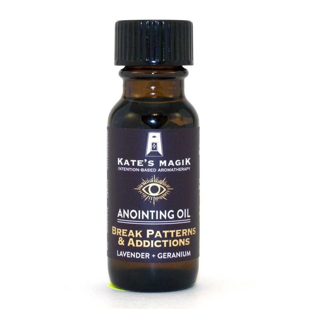 Break Patterns and Addictions Anointing Oil - Lavender/Geranium Blend - 0.5 fl oz