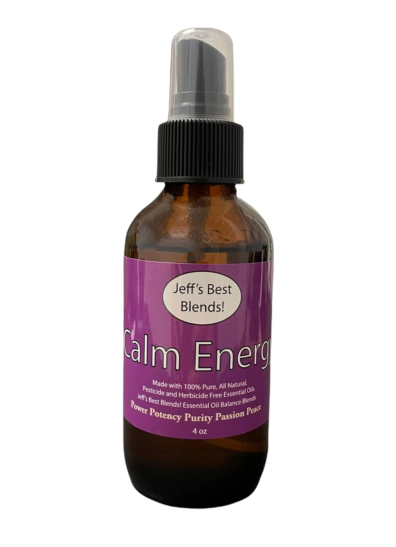 Calm Energy Scent-Therapeutic Essential Oil Body & Room Spray - Lavender, Marjoram, Patchouli