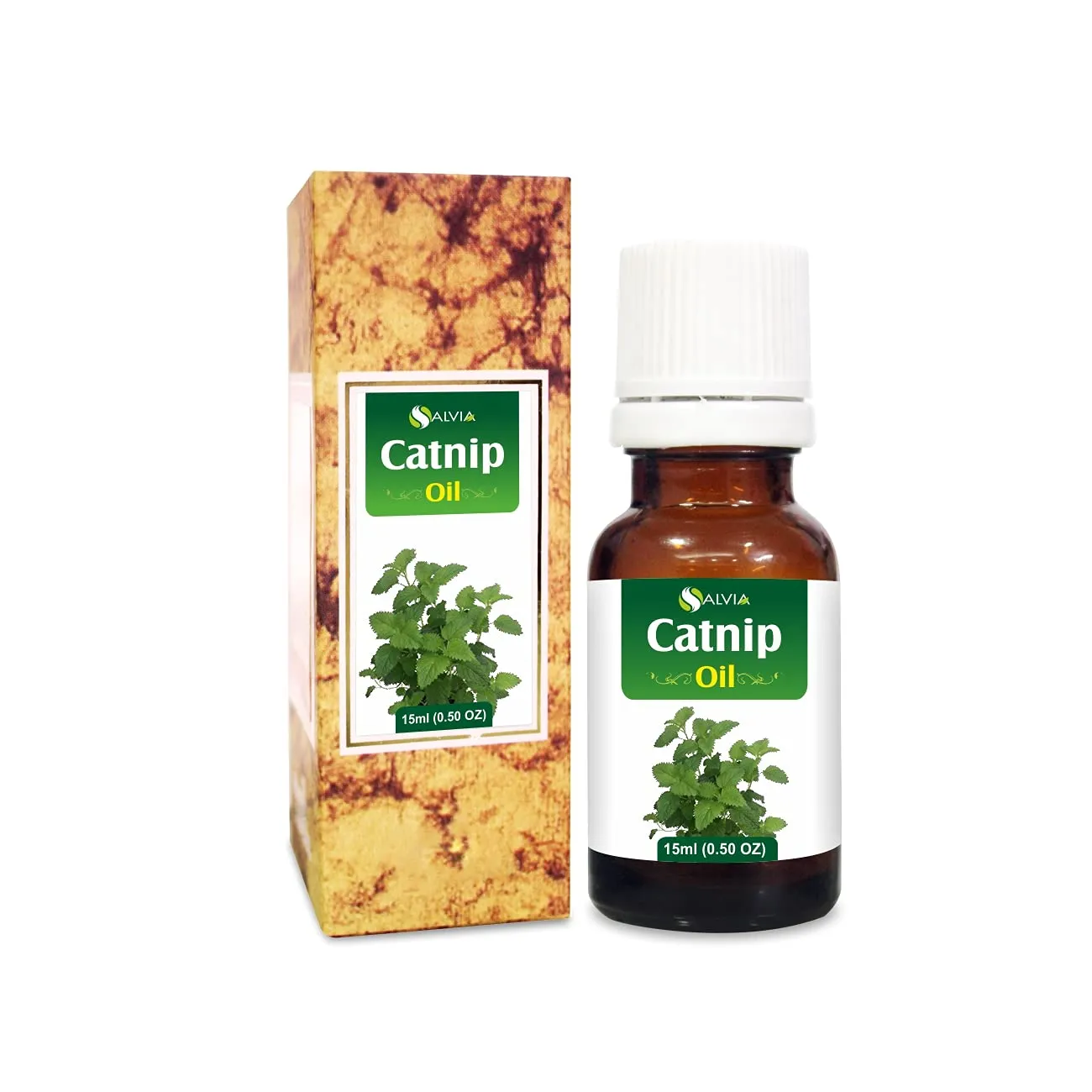 Catnip Essential Oil 100% Pure Natural 15ml for Aromatherapy