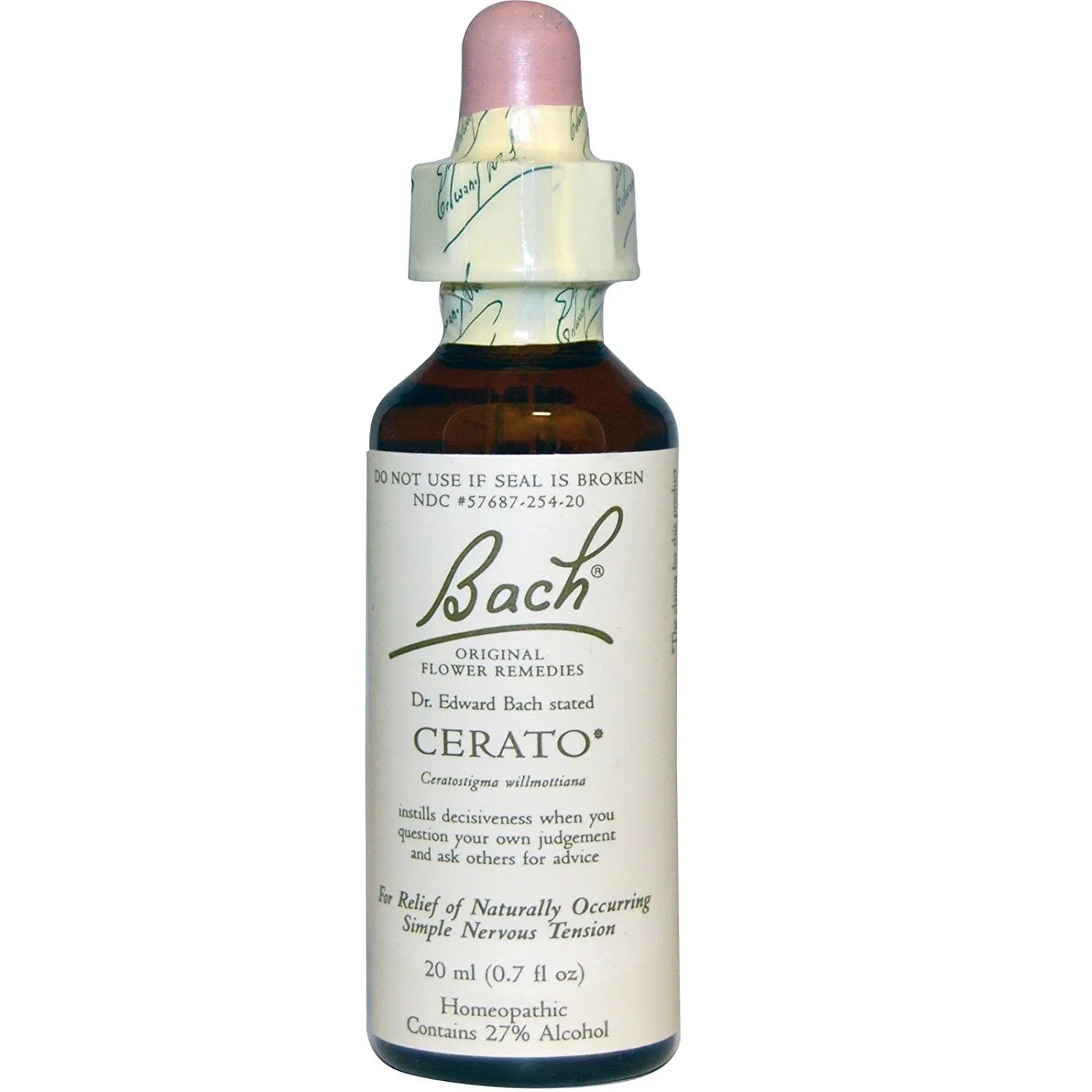 Cerato 20ml Bach Flower Remedies - Trust Your Intuition with Natural Flower Essence