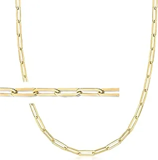 Charles Garnier 18kt Gold Over Sterling Paper Clip Link Necklace - 17 Inches