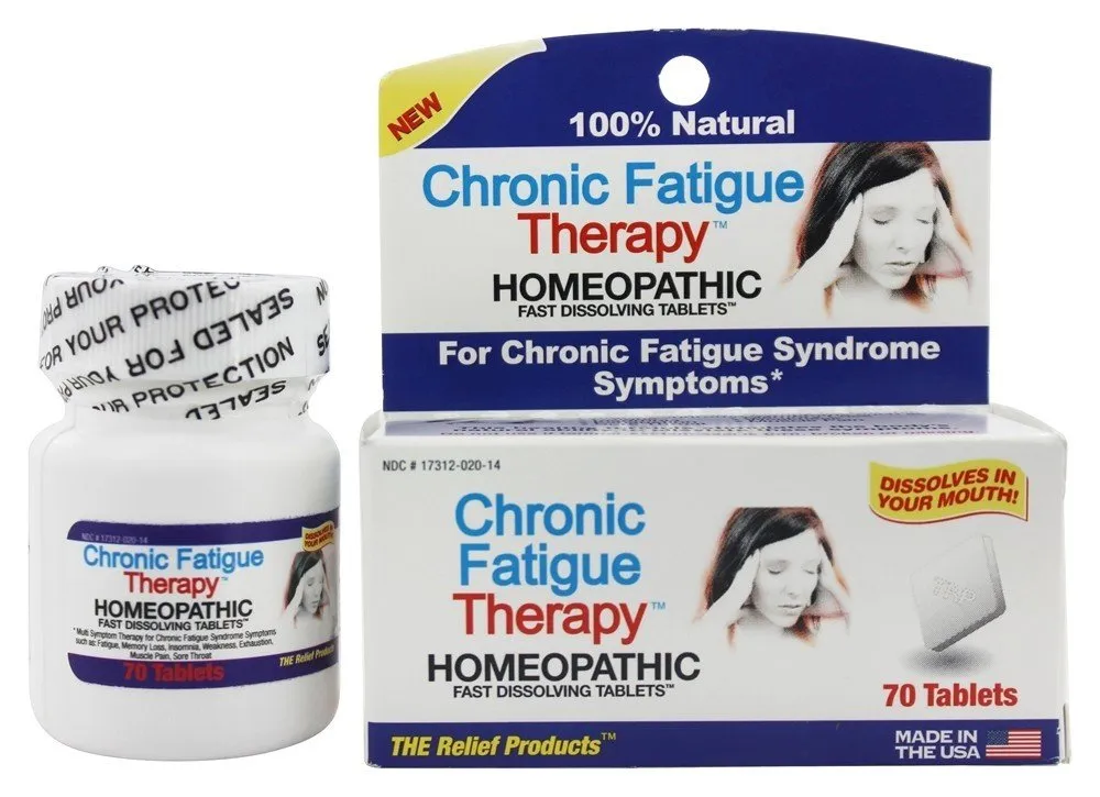 Chronic Fatigue Therapy Fast Dissolving Tablets for Fatigue, Insomnia, Muscle Pain Relief