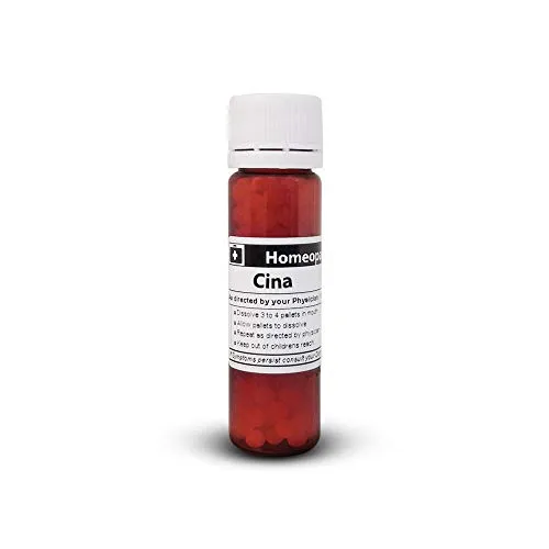 Cina 200C Homeopathic Remedy, 200 Pellets, Lactose-Free, Pure Sucrose, Urenus Brand