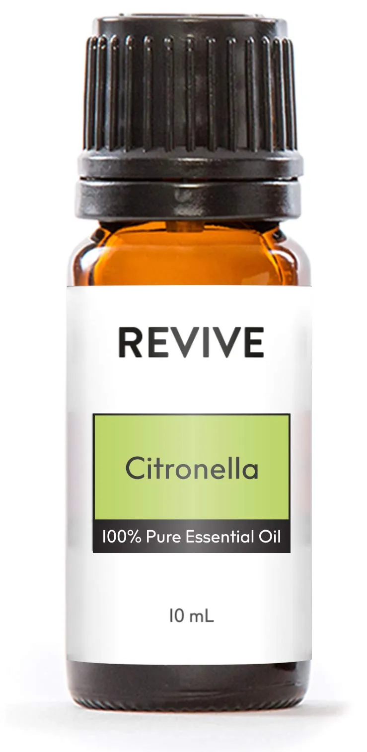 Citronella Essential Oil - 100% Pure & Therapeutic Grade for Diffuser, Massage, Aromatherapy